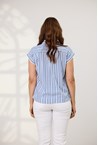 DYLAN SHIRT - blue white